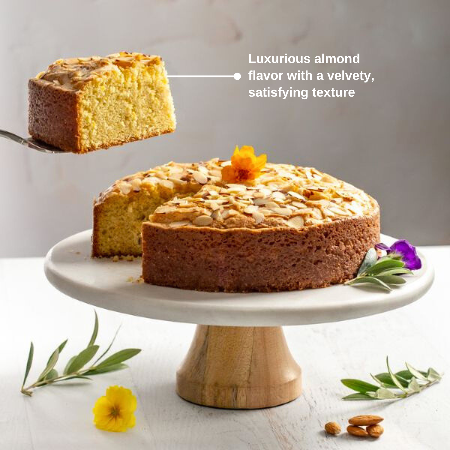 Almond Olive Oil Cake Mix | Flour & Olive